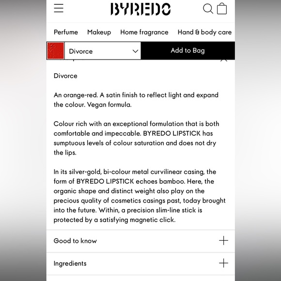 Byredo lipstick - Picture 6 of 6